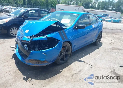 2015 Dodge Dart Sxt из США, поврежденный, VIN 1C3CDFBBXFD298856